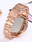 Fashion Gold Color Diamond Decorated Watch
