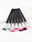 Fashion Brown Pure Color Decorated Makeup Brush