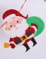 Fashion Red+green Santa Claus Decorated Christmas Ornaments