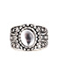 Fashion Silver Color Pure Color Decorated Ring ( 5 Pcs )