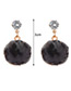 Fashion Gray Ball Decorated Earrings