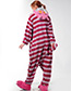 Fashion Plum Red Cat Shape Decorated Nightgown