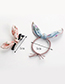 Fashion Claret Red Rabbit Ears Shape Decorated Hair Band