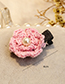 Lovely Blue Flower&pearl Decorated Hairpin (1pc)