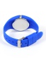 Fashion White Pure Color Decorated Watch