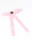 Fashion Pink Bowknot Shape Decorated Brooch
