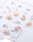 Fashion Multi-color Lollipop Shape Decorated Earrings