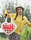Sweet White Heart Shape Design Shoulder Bag
