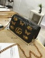 Fashion Silver Color Insect Pattern Decorated Shoulder Bag
