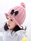 Lovely Gray Bowknot&pearl Decorated Child Cap (1-6years Old)
