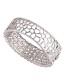 Elegant Silver Color Hollow Out Decorated Bracelet