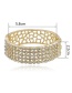 Elegant Gold Color Hollow Out Decorated Bracelet