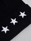 Fashion Gray Star Shape Decorated Cap