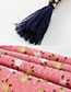 Fashion Multi-color Tassel Decorated Scarf