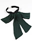 Elegant Dark Green Bowknot Shape Decorated choker