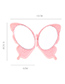 Fashion Green Butterfly Shape Decorated Mirror
