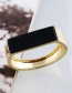 Fashion Black Square Shape Decorated Bracelet