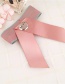 Trendy Gray Flower Decorated Double Layer Bowknot Brooch