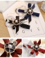Elegant Black Hollow Out Star Shape Decorated Hairpin