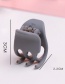 Fashion Gray Pure Color Decorated Hairpin
