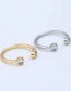 Fashion Gold Color Pure Color Decorated Ring