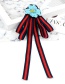 Fashion Claret Red Flower Shape Decorated Brooch