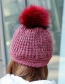 Fashion Pink Letter Patch Decorated Hat