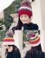Fashion Black Color Matching Decorated Hat