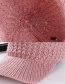 Fashion Khaki Fuzzy Ball Decorated Cap