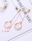 Fashion White Heart&wing Shape Decorated Earrings