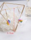 Fashion Yellow+blue+white Candy Shape Decorated Earrings