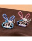 Lovely Blue Rabbit Shape Decorated Hairpin