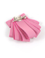Fashion Pink Star Shape Decorated Brooch