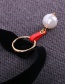 Fashion Black Pearl Decorated Simple Choker