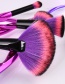 Trendy Purple+red Color Matching Decorated Concealer Brush(1pc)
