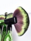Trendy Green+brown Leaf Shape Decorated Concealer Brush(1pc)