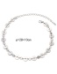 Fashion Silver Color Round Shape Decorated Choker