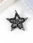 Fashion White Star Shape Decorated Simple Brooch