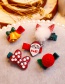 Fashion Red+green Bowknot Shape Decorated Christmas Hairpin (5pcs)