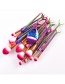 Lovely Multi-color Color-matching Decorated Brush (1pc)