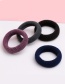Fashion Claret-red Pure Color Decorated Hair Band