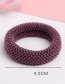 Fashion Black Pure Color Decorated Hair Band