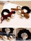 Fashion Claret Red Bowknot Shape Decorated Hair Band