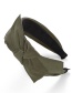 Fashion Olive Green Bowknot Shape Decorated Headband