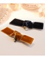 Lovely Black Bowknot Shape Design Simple Hairpin