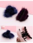 Lovely Purple Pure Color Decorated Simple Hair Claw