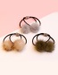 Lovely Gray Fuzzy Ball Decorated Double Layer Hair Band