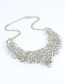 Fashion Silver Color Pure Color Decorated Jewelry Sets