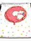 Lovely Pink Donuts&unicorn Pattern Decorated Backpack
