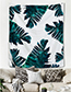 Fashion Green+white Cactus Pattern Decorated Background Cloth(no Led )